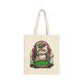 Catnip Coalition Tote Bag — Psychedelic Cat Canvas Tote