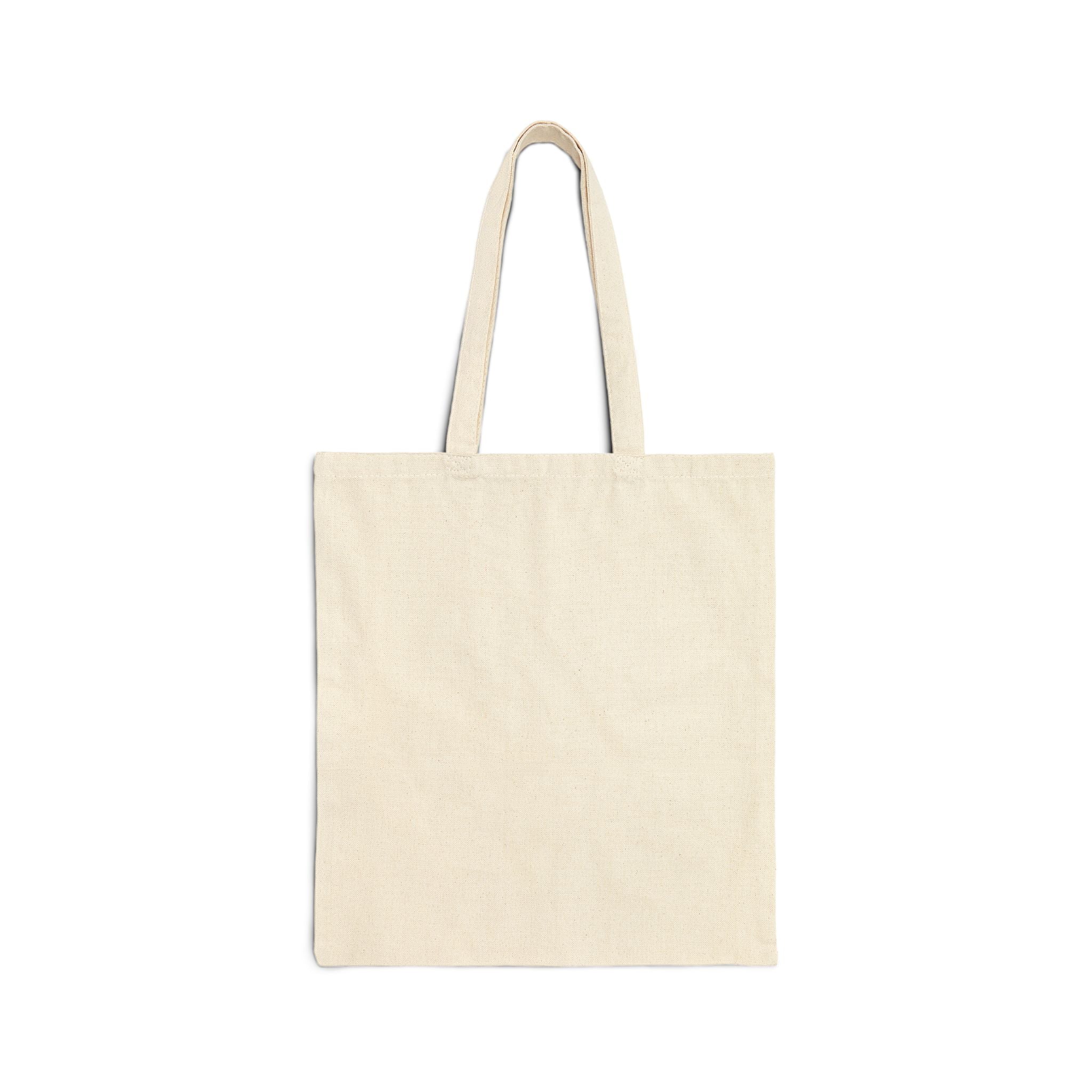 Apex Predator Cat Tote Bag — Cute Rainbow Kitty Canvas Tote