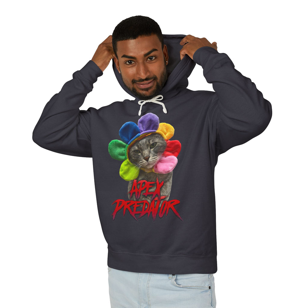 Apex Predator Cat Hoodie — "Apex Predator" Graphic Pullover