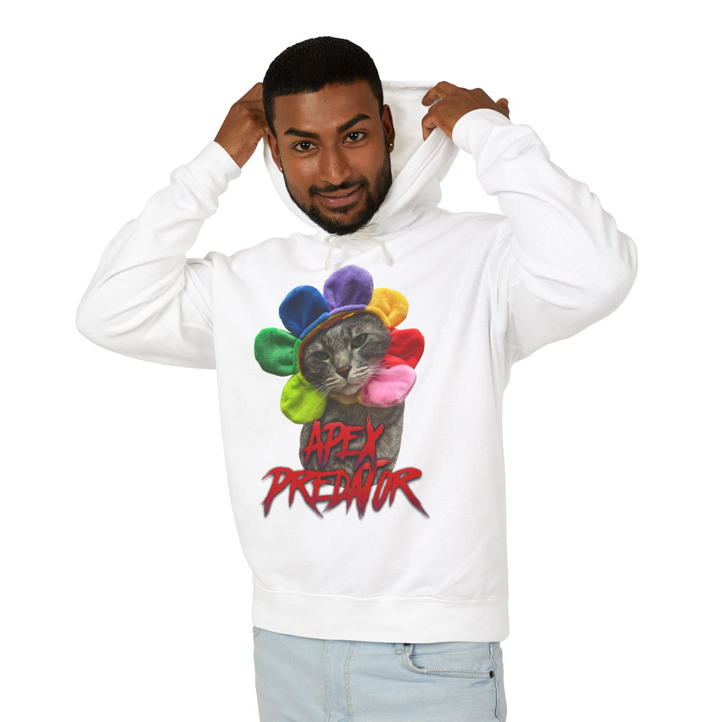 Apex Predator Cat Hoodie — "Apex Predator" Graphic Pullover