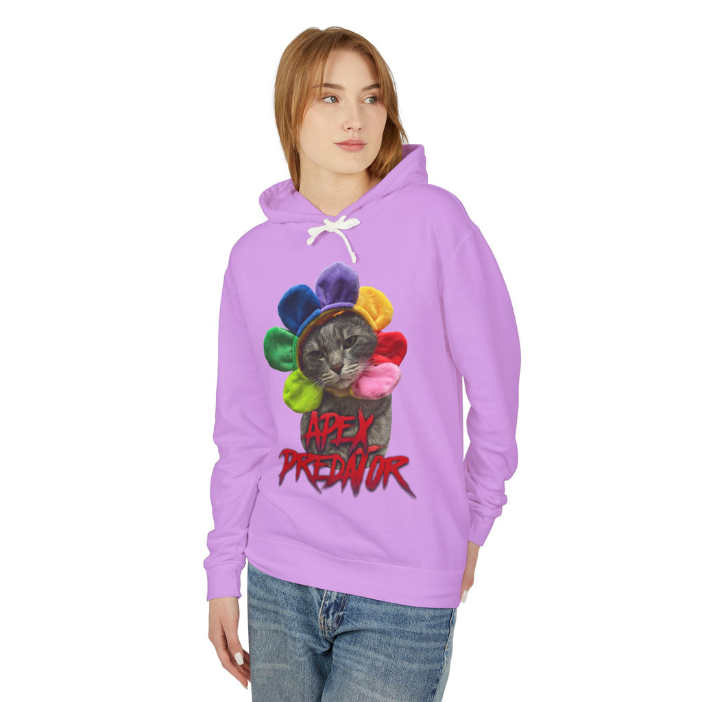Apex Predator Cat Hoodie — "Apex Predator" Graphic Pullover