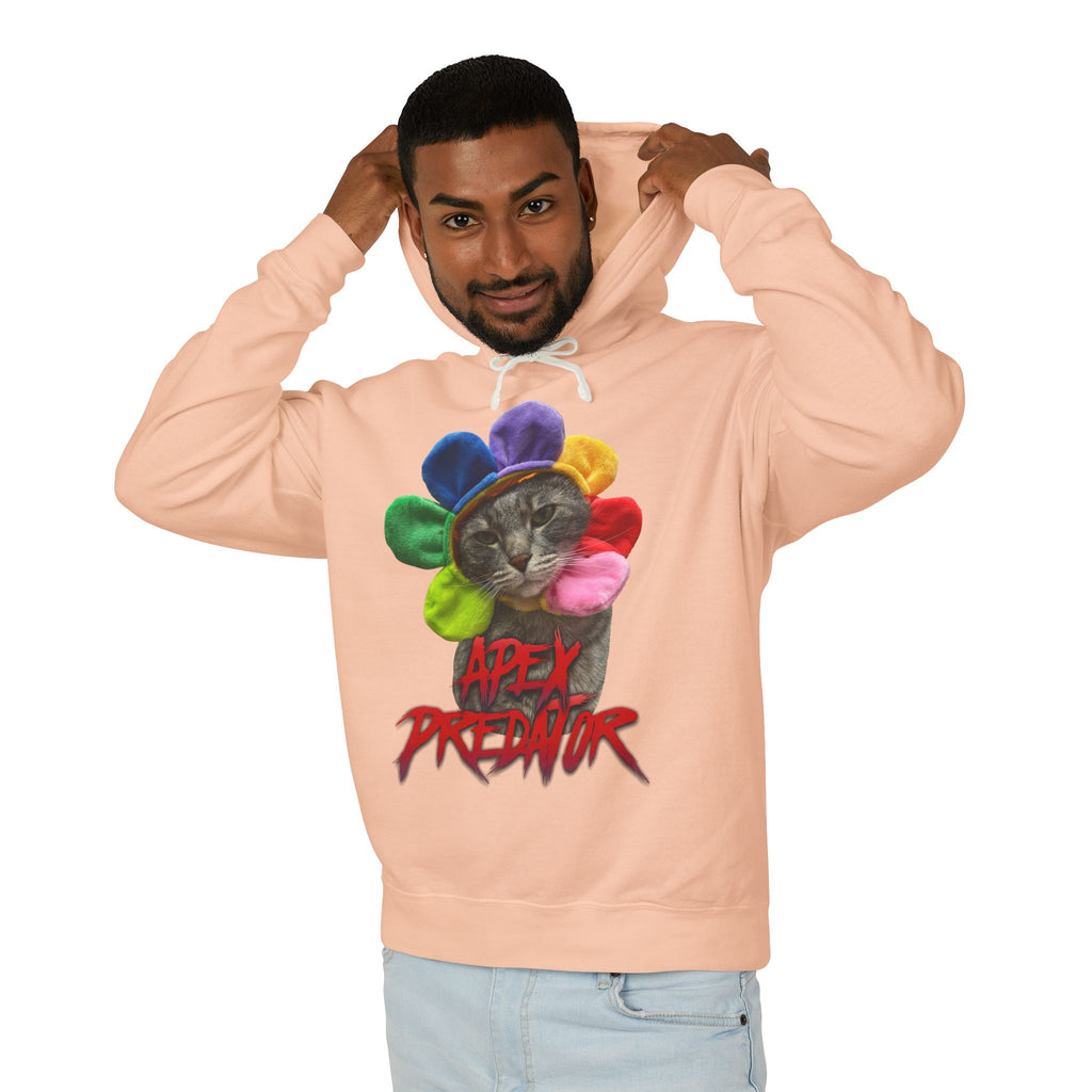 Apex Predator Cat Hoodie — "Apex Predator" Graphic Pullover